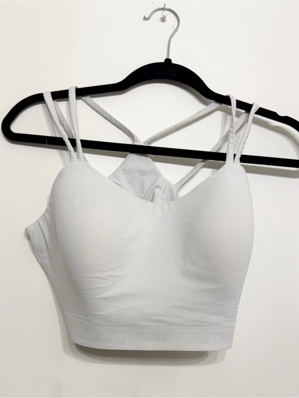 Soma Sport Longline Yoga Bra White Size XL Q3